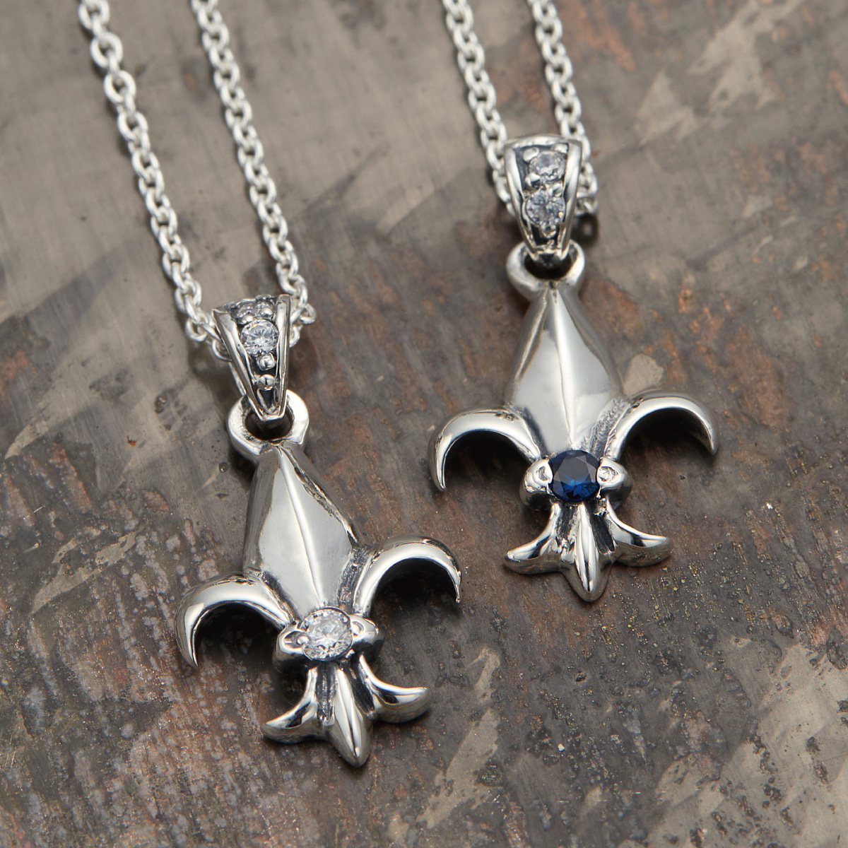 ユリの紋章 ゆり 百合 ユリ 金属アレルギー対応 お揃い プレゼント