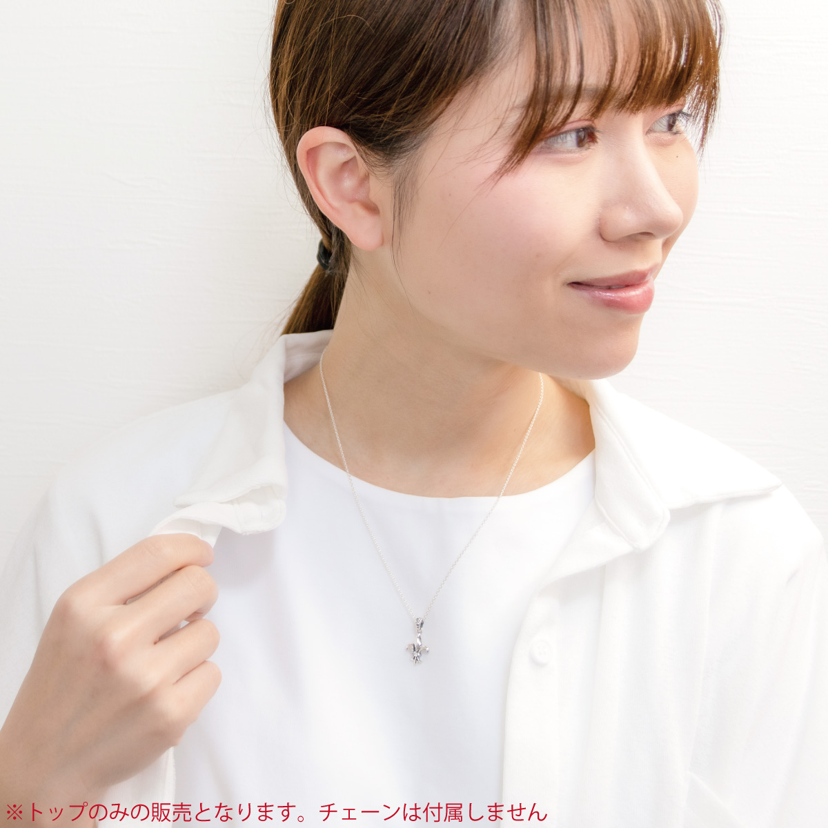 ユリの紋章 百合 金属アレルギー対応 かっこいい お揃い ギフト