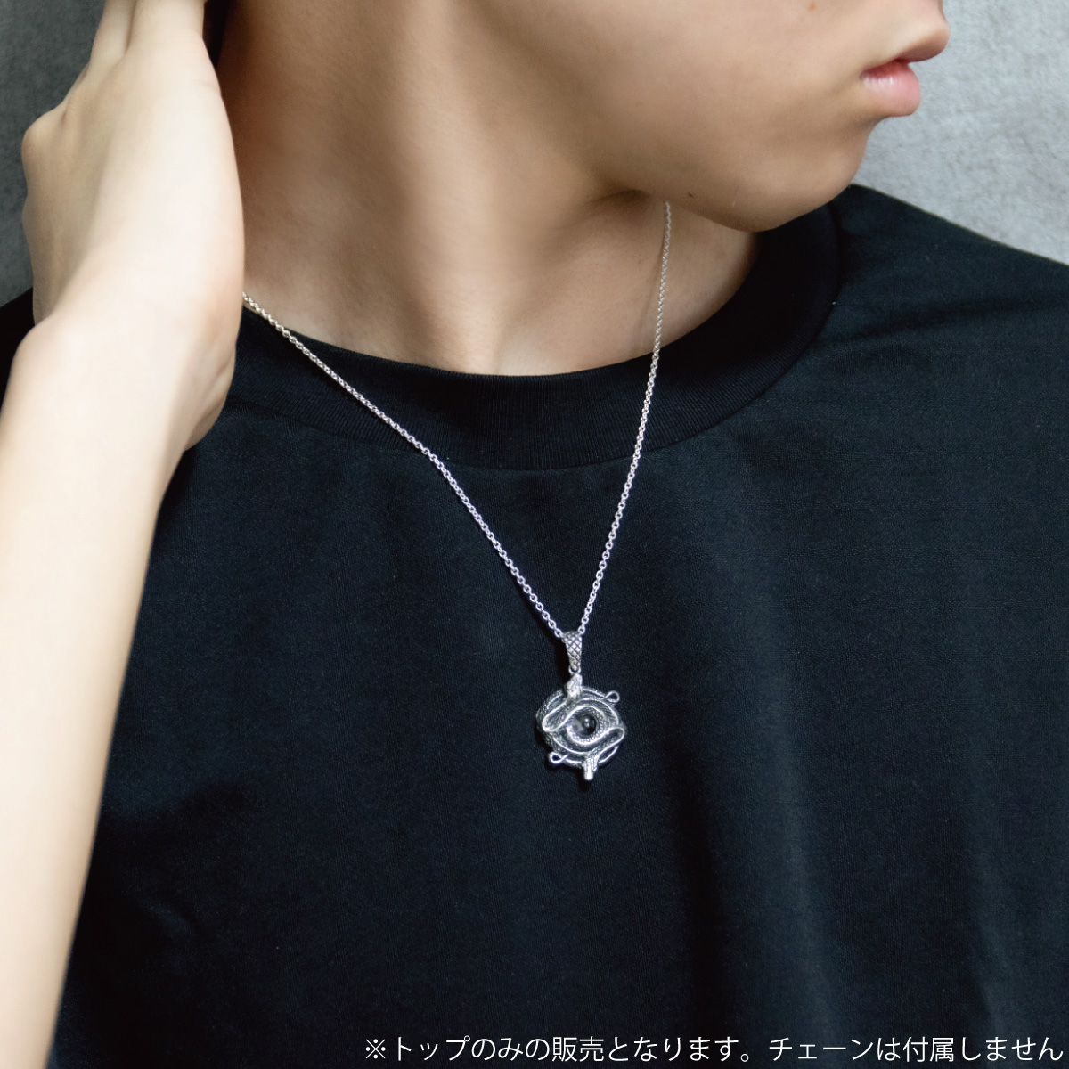 シルバー925 パイソンネックレス 蛇 ユニセックス Cold I
