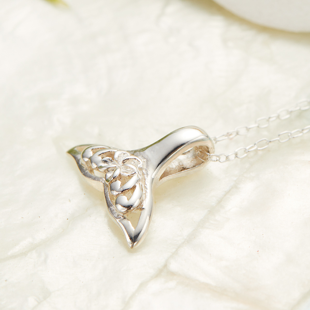 ネックレス レディース シルバー925 ハワイアンジュエリー ホエール