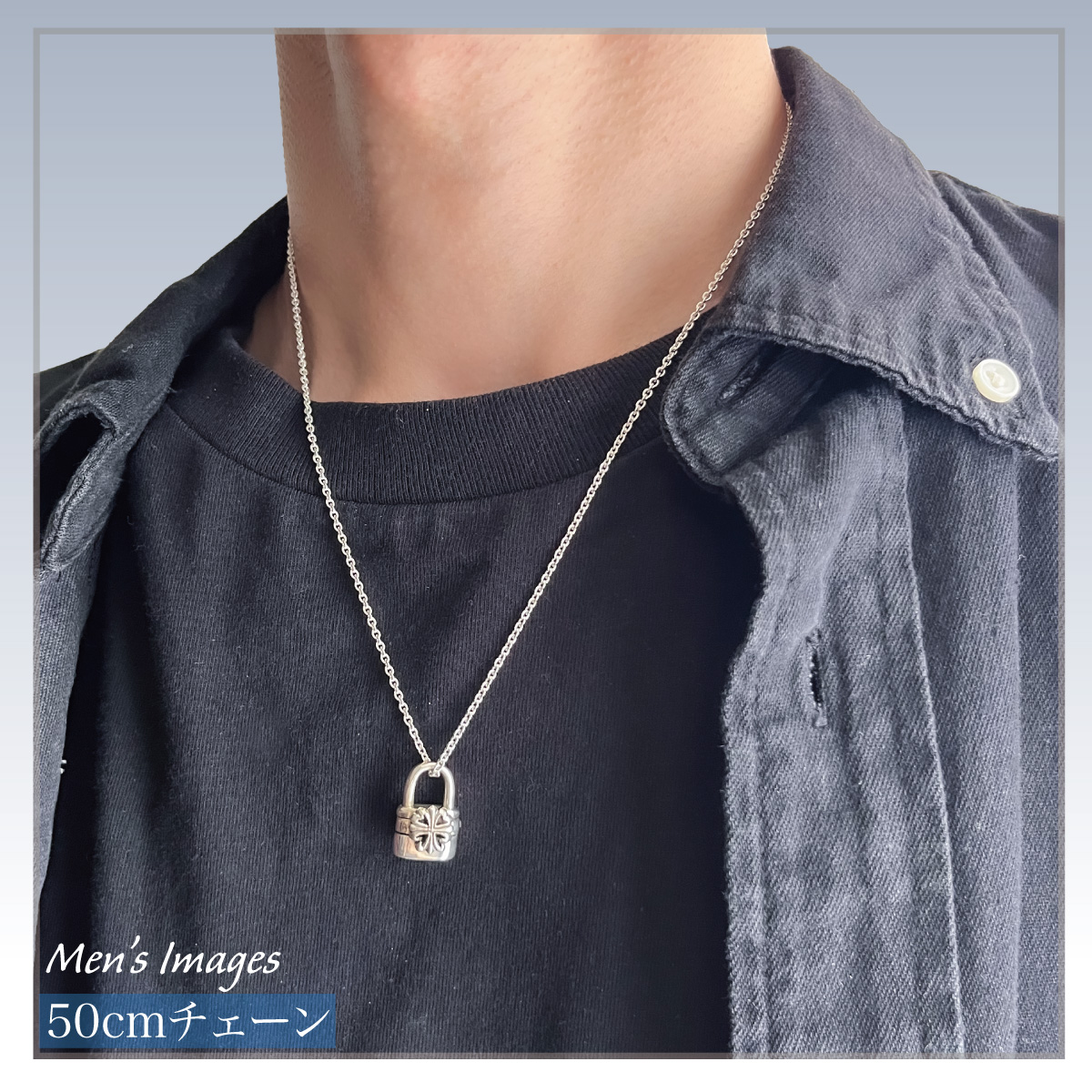 JAM  MADE 初期 シルバー925 南京錠 パドロック ネックレス ティファニー パドロック 南京錠 シルバー 925 ネックレス TOP