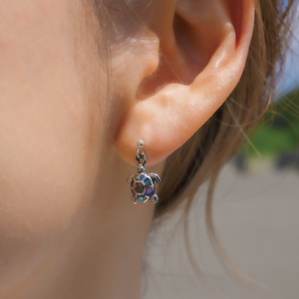 シルバー925 Silver ビッグネイティブデザインピアス/透かし/両耳 wild-hearts_se3219