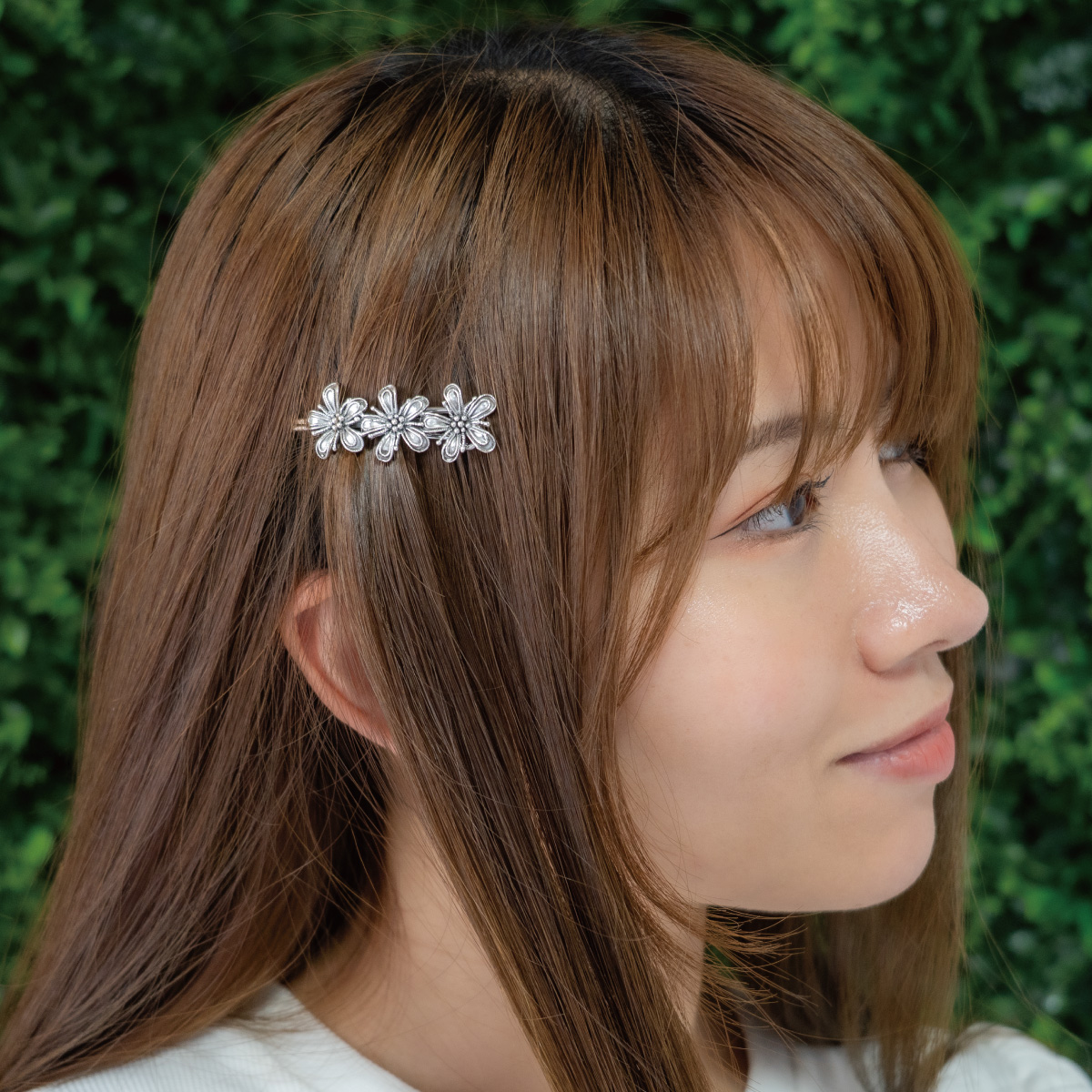 ヘアピン ヘアアクセサリー レディース シルバー925 アンティーク