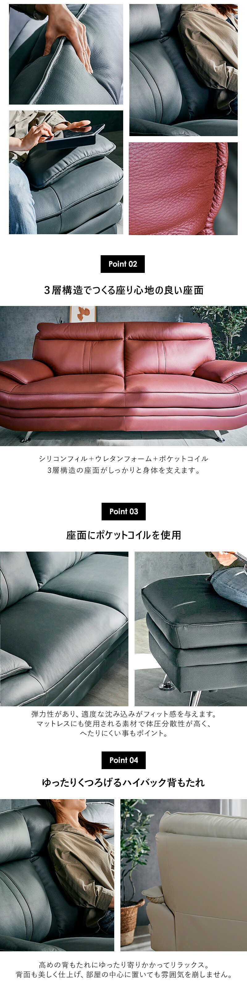 KAGUWORLD ソファセット スツール付き オットマン付き ソファー 3人
