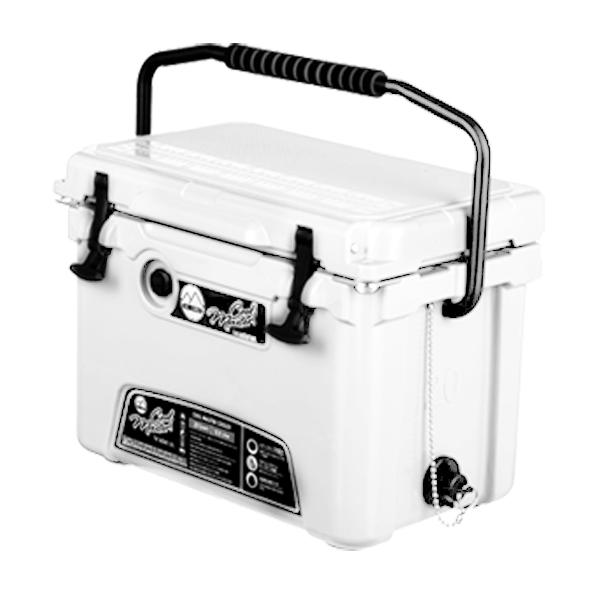 KAGUWORLD クーラーボックス 小型 18.9L/20QT 19L ハード