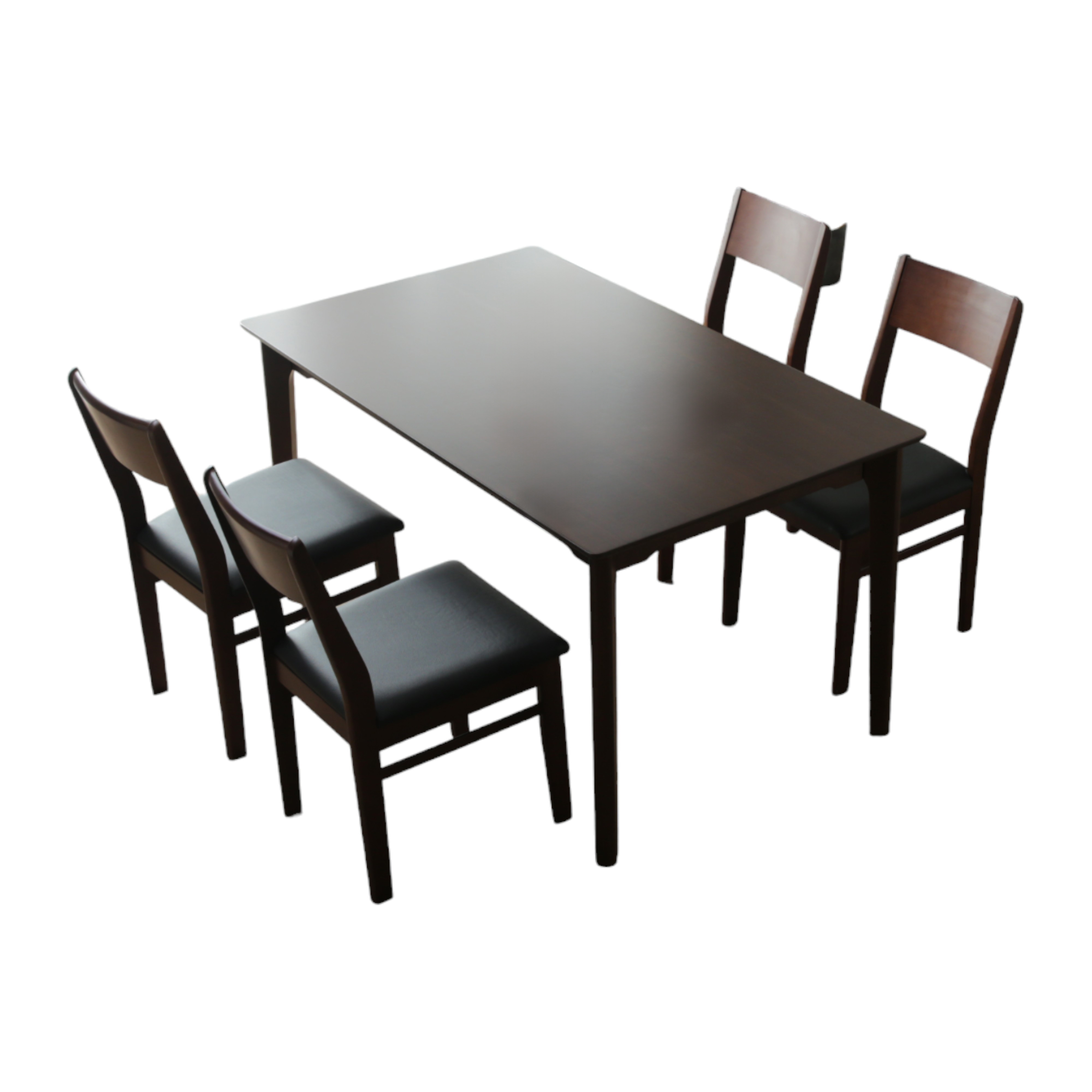 KAGUWORLD ダイニング テーブル セット 4人 四人用 5点 135cm 天然木