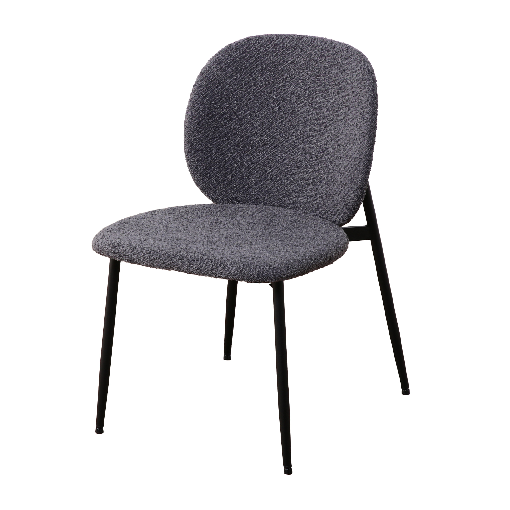 KAGUWORLD ダイニングチェア 2脚セット シンプル ファブリック チェア