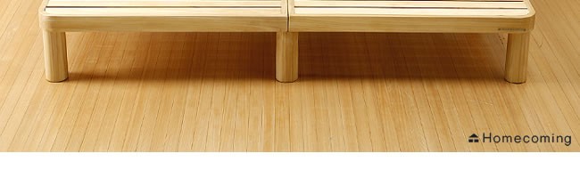 角丸のすのこベッド_桐材_03