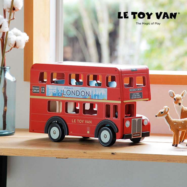 LE TOY VAN（ルトイヴァン） 木のおもちゃ ロンドンバス : 家具の里