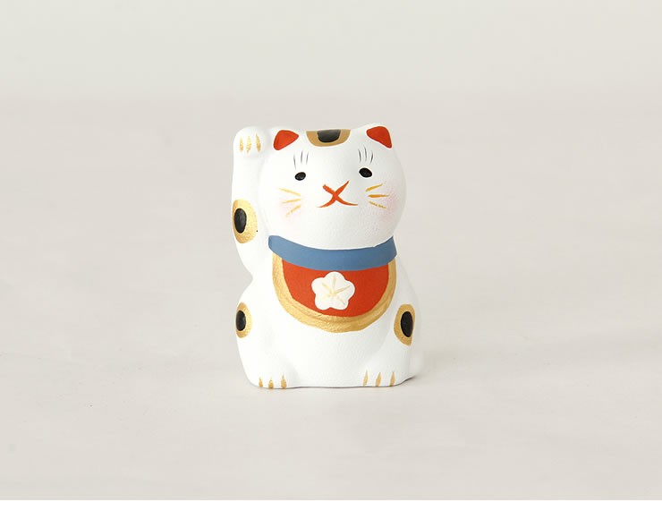 中川政七商店 福招き猫みくじ（1個） 置き物 縁起物 陶器 プチギフト