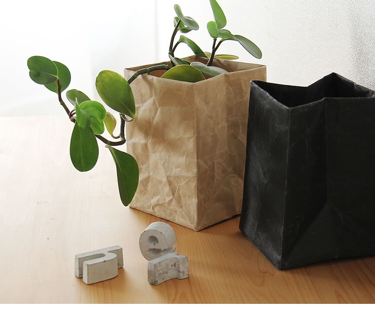 SIWA（シワ） ボックス 13×13 小物入れ 入れ物 鉢カバー カバー