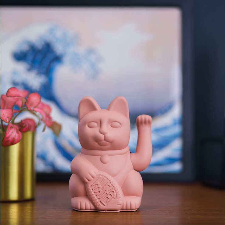 【希少】くまのプーさん 招き猫 恋愛運 マスコット 縁起物 レトロ タグ付き 幸運を呼ぶ！DONKEY ドンキー ラッキーキャット クラシック 招き猫
