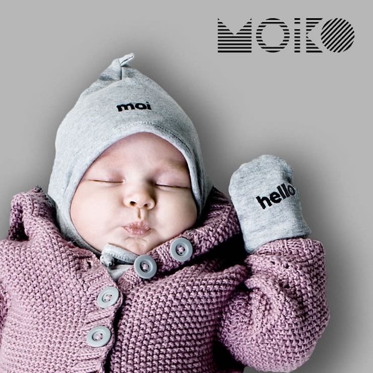 ベビーミトン＆ボンネット セット 「MOIKO」GREETING GIFT SET FOR BABIES (MOI-HELLO) ※代引き不可  :r5-0012:家具の里 - 通販 - Yahoo!ショッピング