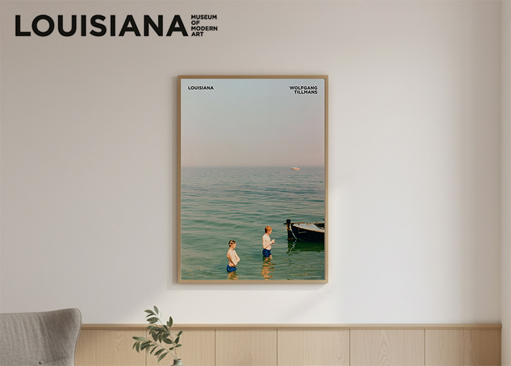 ルイジアナ近代美術館 A1ポスター 「Louisiana」ヴォルフガング