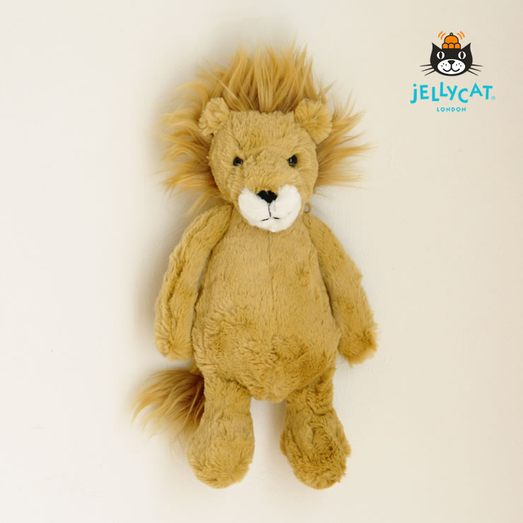 JELLYCAT（ジェリーキャット） Bashful Lion Medium（バシュフル ライオン ミディアム）ぬいぐるみ ライオン