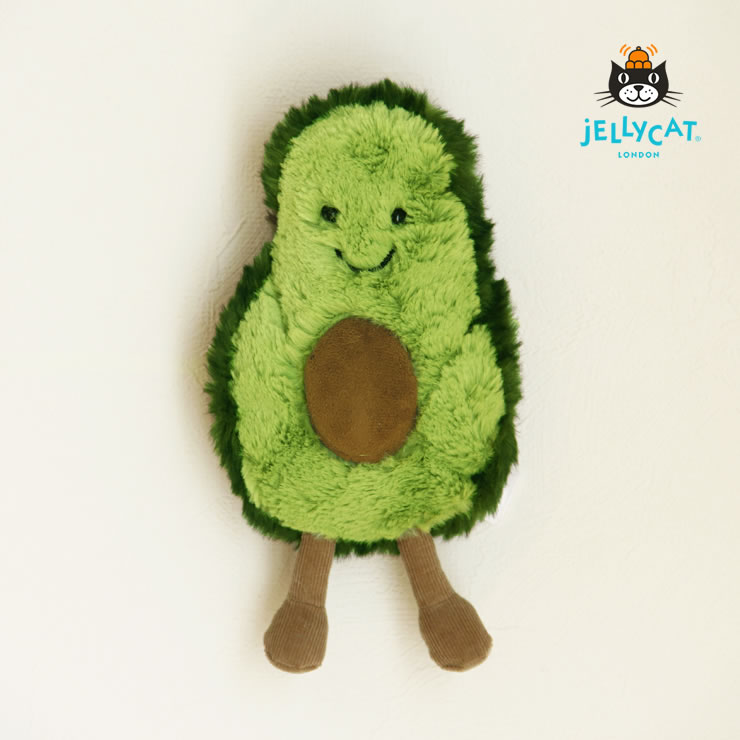 新品 jallycat rabbit　アボカド 　ぬいぐるみ　ジェリーキャット Jellycat ジェリーキャット】Amuseable Avocado Sサイズ (A6AN