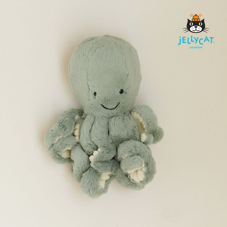 JELLYCAT（ジェリーキャット） Odyssey Octopus Little （オデッセイ オクトパス リトル） ぬいぐるみ 人形 タコ たこ  : t6-0014 : 家具の里 - 通販 - Yahoo!ショッピング