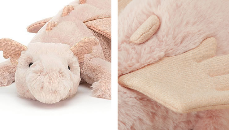 ジェリーキャット　ローズドラゴン　M 楽天市場】JELLYCAT（ジェリーキャット）Rose Dragon Large