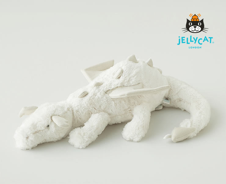 ジェリーキャット　スノードラゴン　約50cm　新品　タグ付き♪ 楽天市場】jellycat ジェリーキャット 正規輸入品 ドラゴン snow