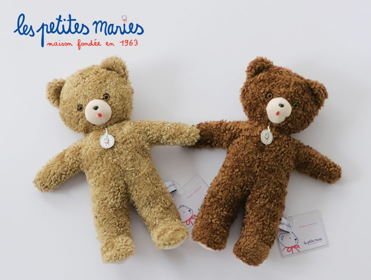 Les Petites Maries（レ・プティット・マリー）　TOINOU VINTAGE（トワヌー ヴィンテージ）　レプティットマリー ぬいぐるみ  人形 くま クマ 熊