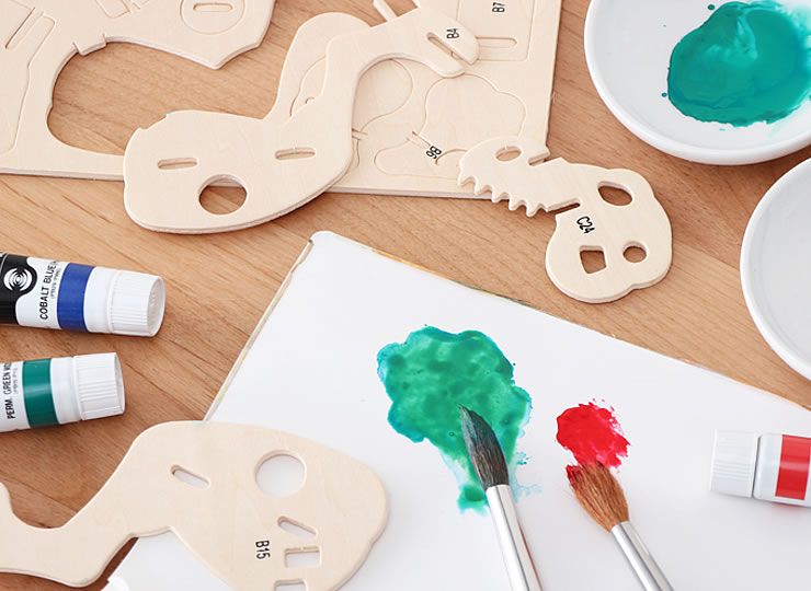 つくるんです3D木製パズルは工作にもおすすめ