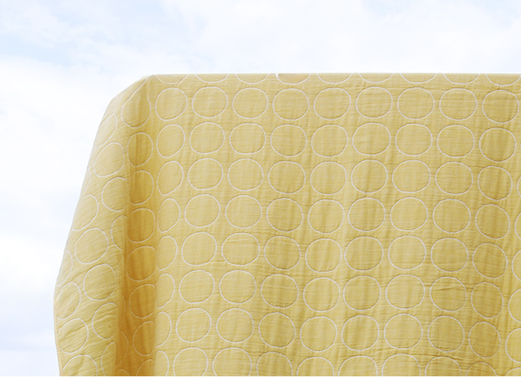 ブランケッドのガーゼルケットは自宅で洗濯可能です