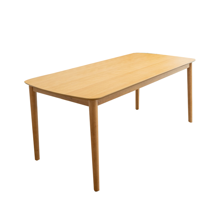テーブル ダイニングテーブル 長方形 食卓テーブル 幅165cm 6人掛け用テーブル 木製 シンプル モダン｜kagu123｜02