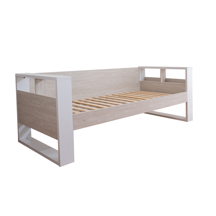 ベッドフレーム シングルベッド ベッド おしゃれ 収納棚付き すのこ床板 シングルサイズ 棚 コンセント USBポート 木製
