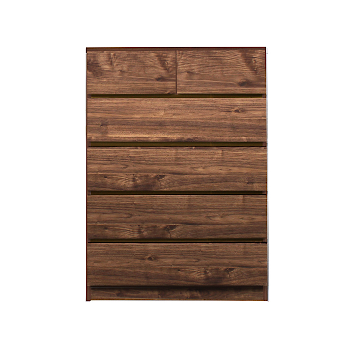 チェスト 完成品 木製 ハイチェスト 幅80 5段 タンス 北欧 たんす