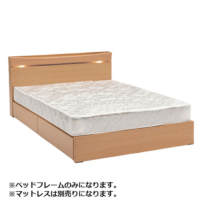 ベッド ベッドフレーム ワイドダブル ワイドダブルベッド ベット 引き出し付き 木製 すのこ 通気性 北欧 新生活｜kagu123｜02