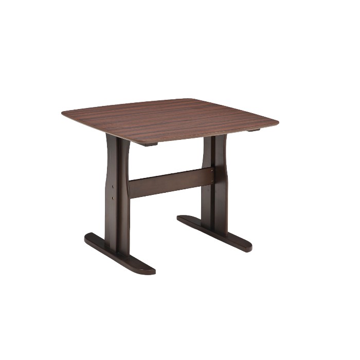 ダイニングテーブル テーブル 机 二本脚 正方形 幅90 食卓 単品 高級感