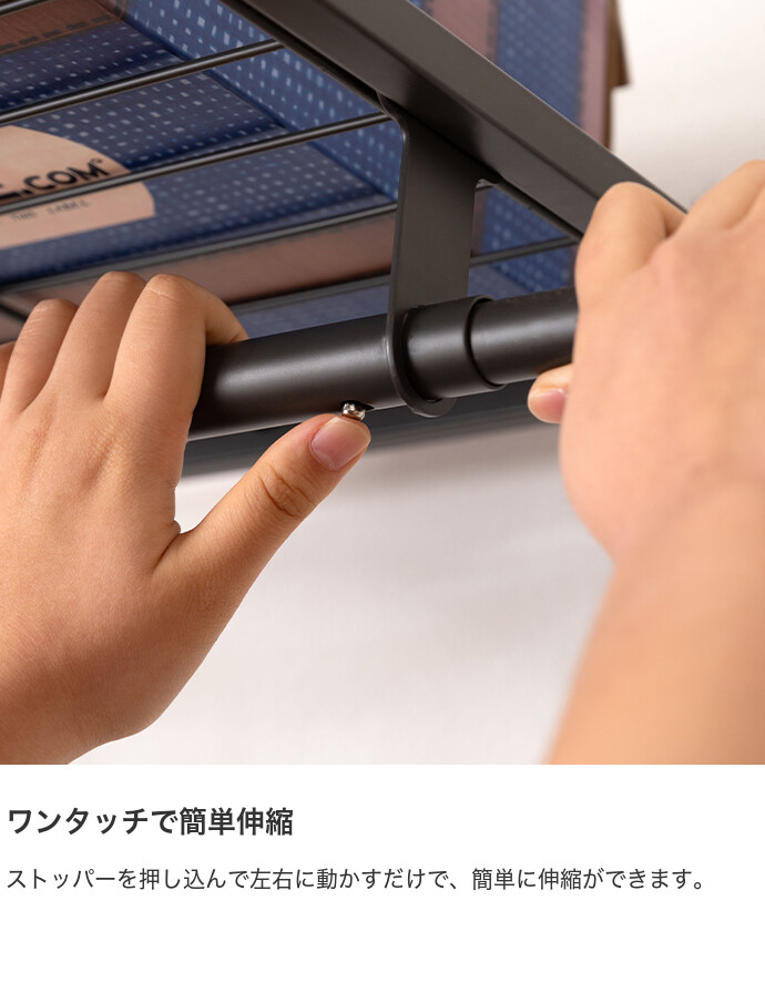 収納 ハンガーラック 伸縮 オープンタイプ 3way キャスター