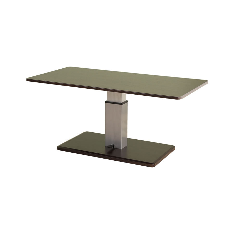 昇降式テーブル 幅120 昇降テーブル ダイニング テーブル 脚 高さ調節 伸縮 ローテーブル センターテーブル 木製 リビングテーブル ソファテーブル｜kagu350｜02