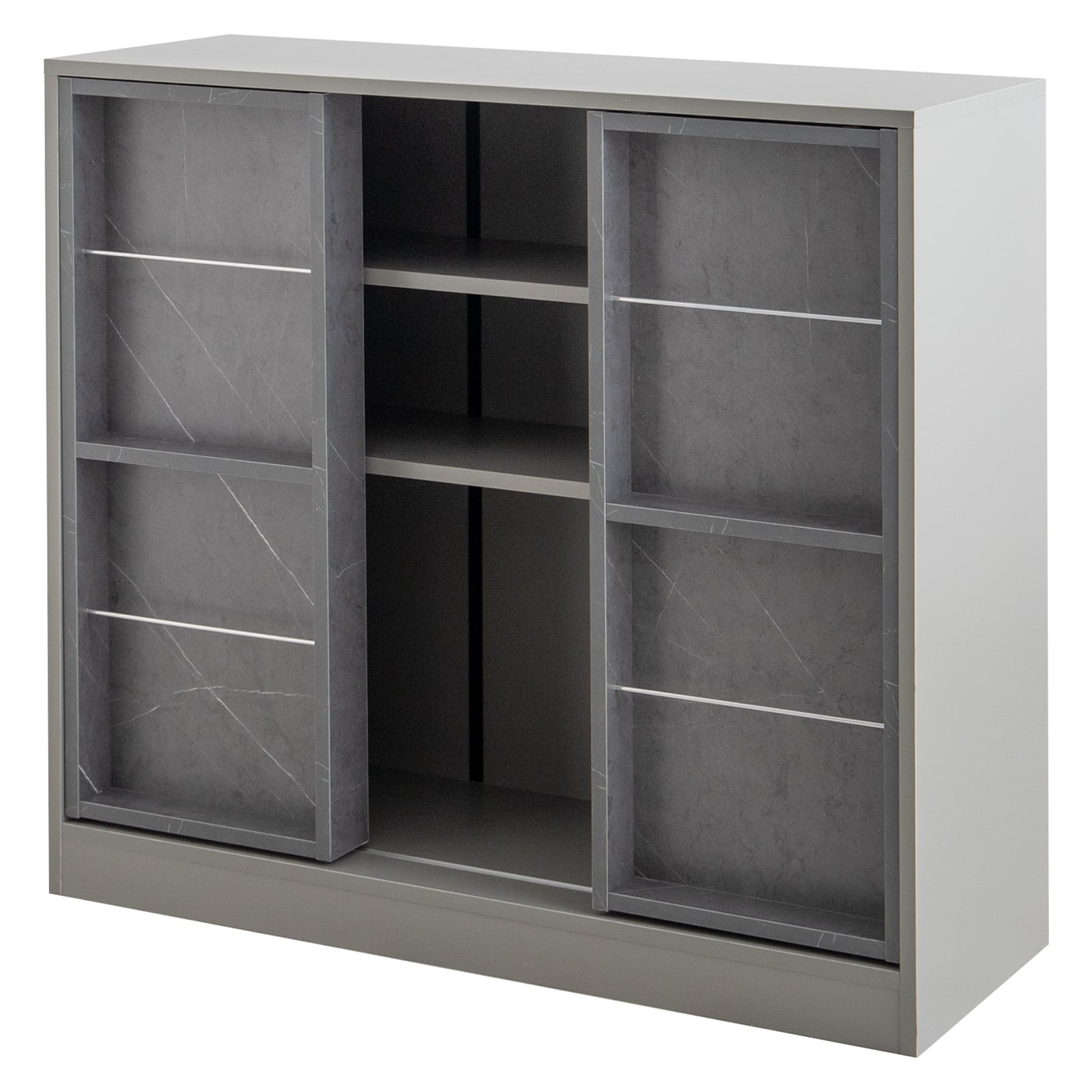 オープンキャビネット（色：グレー系）のおすすめ人気商品一覧 通販