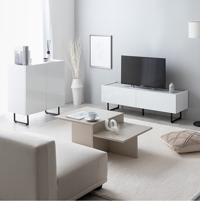 送料無料】【幅120cm】Anq テレビ台 石目調 棚 収納 ストーン AV