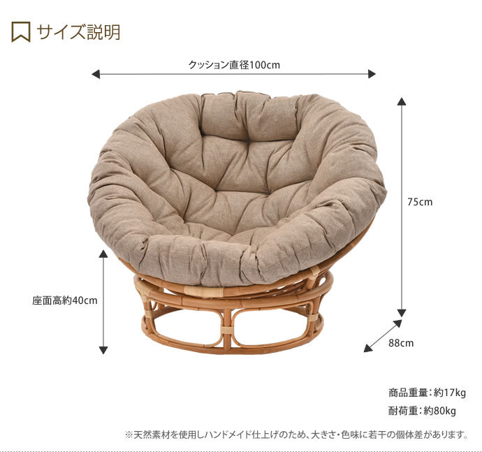 チェア 椅子 いす イス ラタン 籐 ラウンジチェア パーソナルチェア