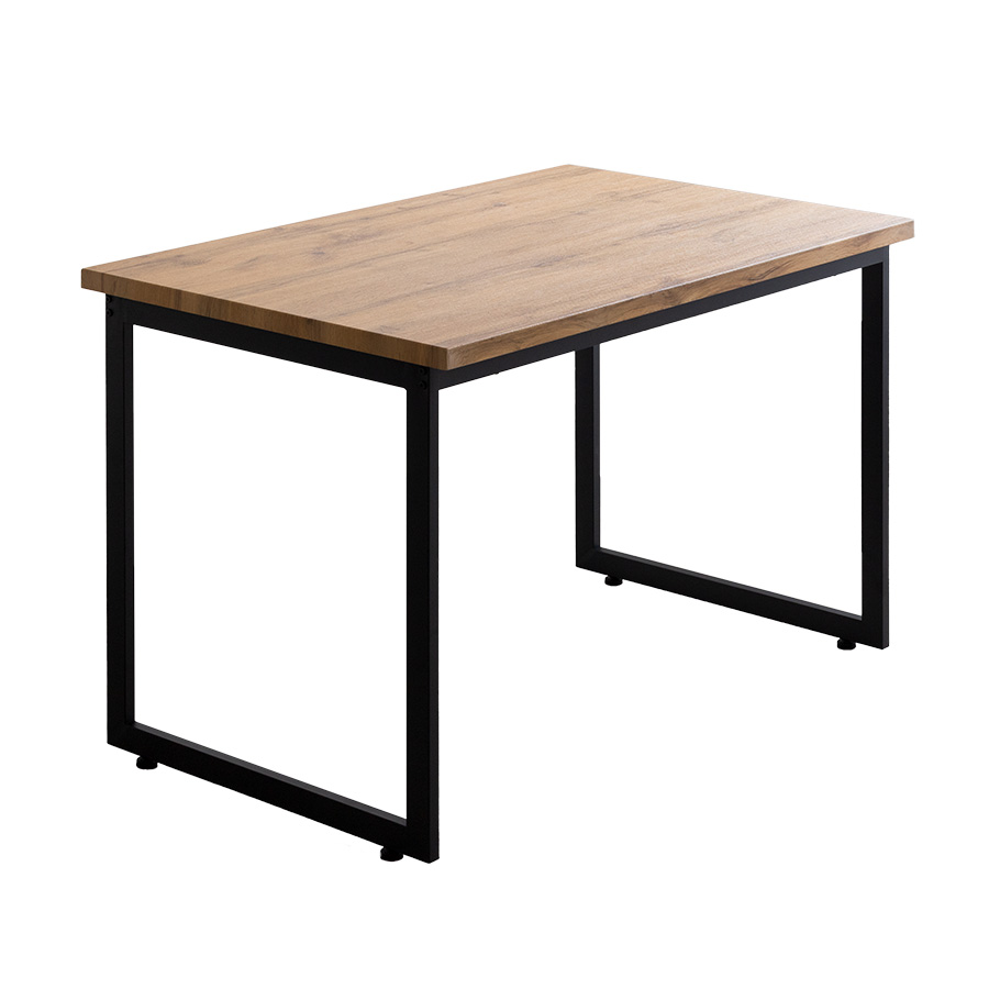 Moku モク ダイニングテーブル テーブル デスク 学習机 食卓 黒脚 ロの字型 奥行70 テーブル単体 コの字 スクエア脚 コンパクト 一人暮らし  幅110 リビング