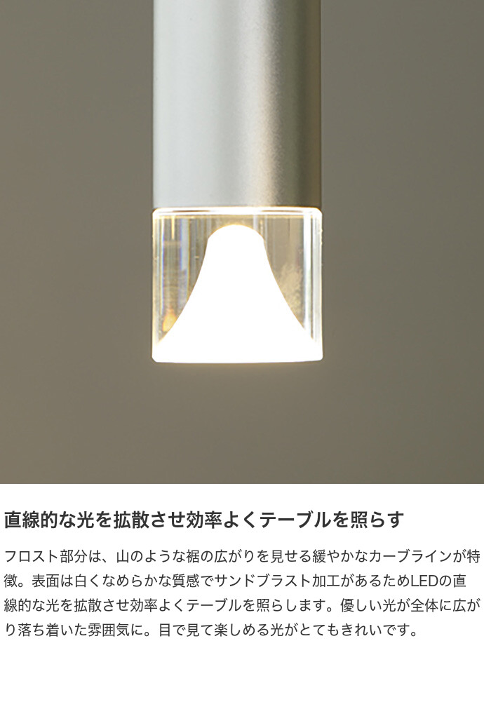 ペンダントライト 照明 1灯 LED ペンダント ダクトレール 吊り下げ灯