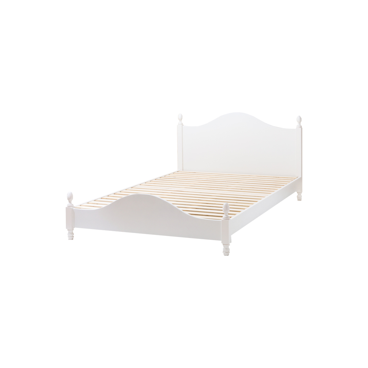 セミダブル 超高密度ポケットコイルマットレス付 ベッド ベット セミダブルベッド ベッドフレーム フレーム すのこベッド すのこ おしゃれ 木製 寝室｜kagu350｜02