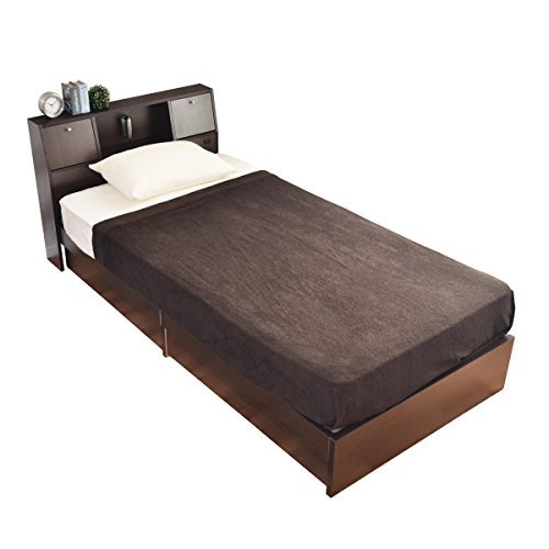 超高密度ポケットコイルマットレス付 】ベッド 収納付きベッド