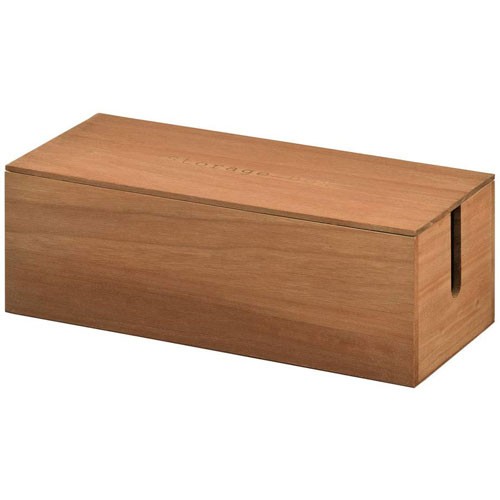 ケーブルボックス 木製 隠す収納 コード 配線 隠す カバー ケーブル ボックス おしゃれ｜kagubiyori｜04