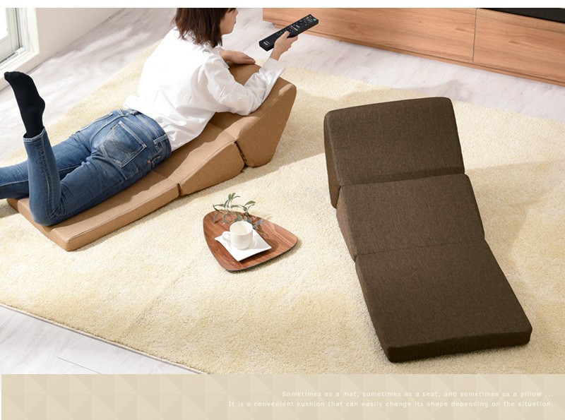 座椅子 クッションチェア 低反発 背もたれ クッション 中身 ウレタン 枕 ごろ寝 昼寝 フロアクッション 日本製 :CHR100118:家具