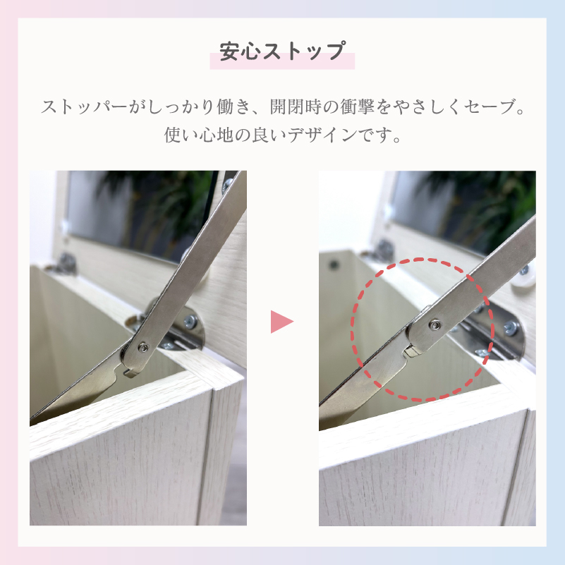 コスメボックス 大容量 キャスター付き 鏡付き オープン コンパクト ドレッサー 白 ホワイト 収納 ワゴン 木製 大容量収納 工具不要 サイドテーブル メイク