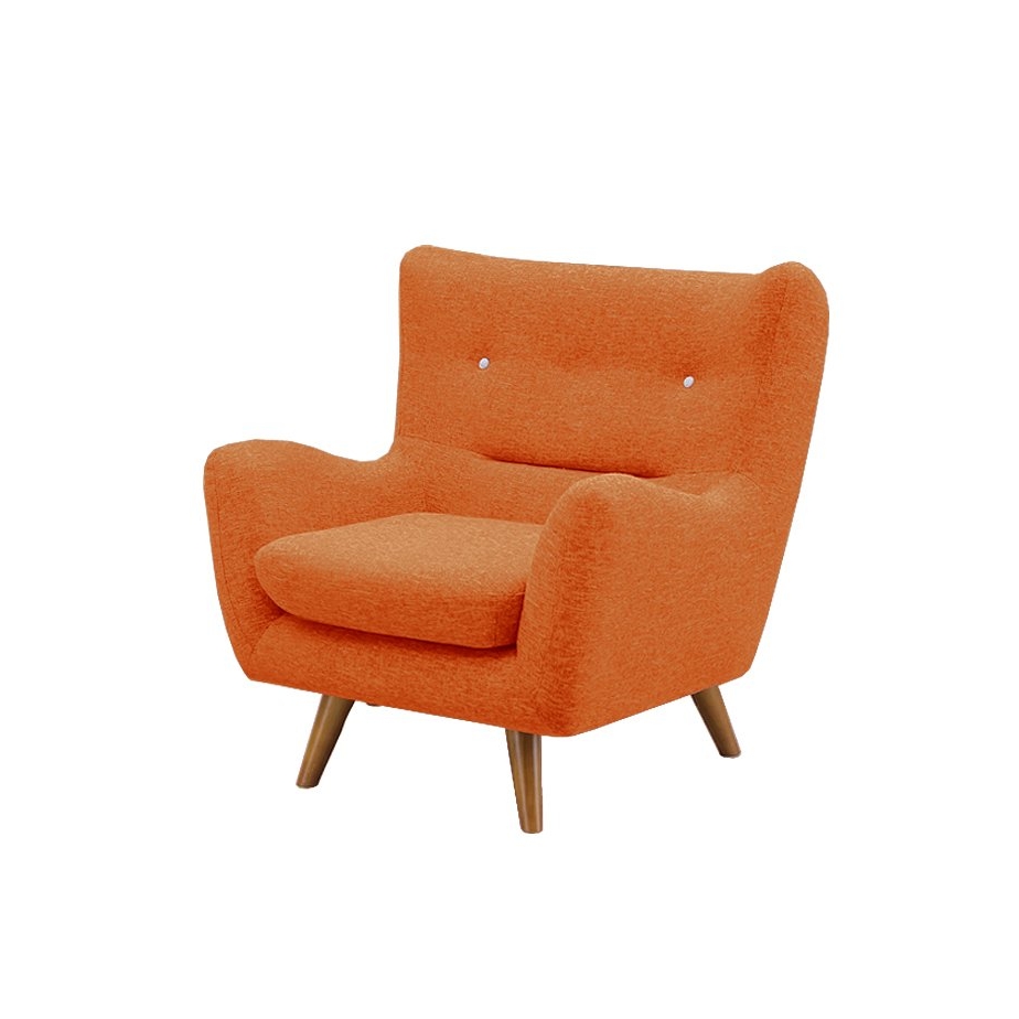 サンコウ ソファ 1人 1人用 1P ひとりがけ 一人掛け 北欧 布製