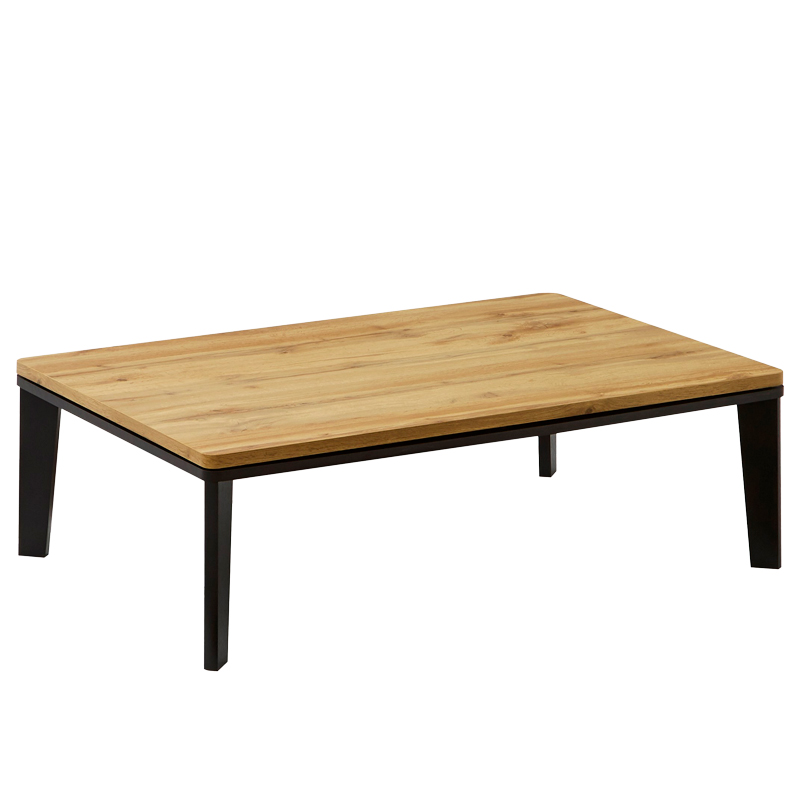 サンコウ こたつ 長方形 コタツ テーブル フラットヒーター 木製