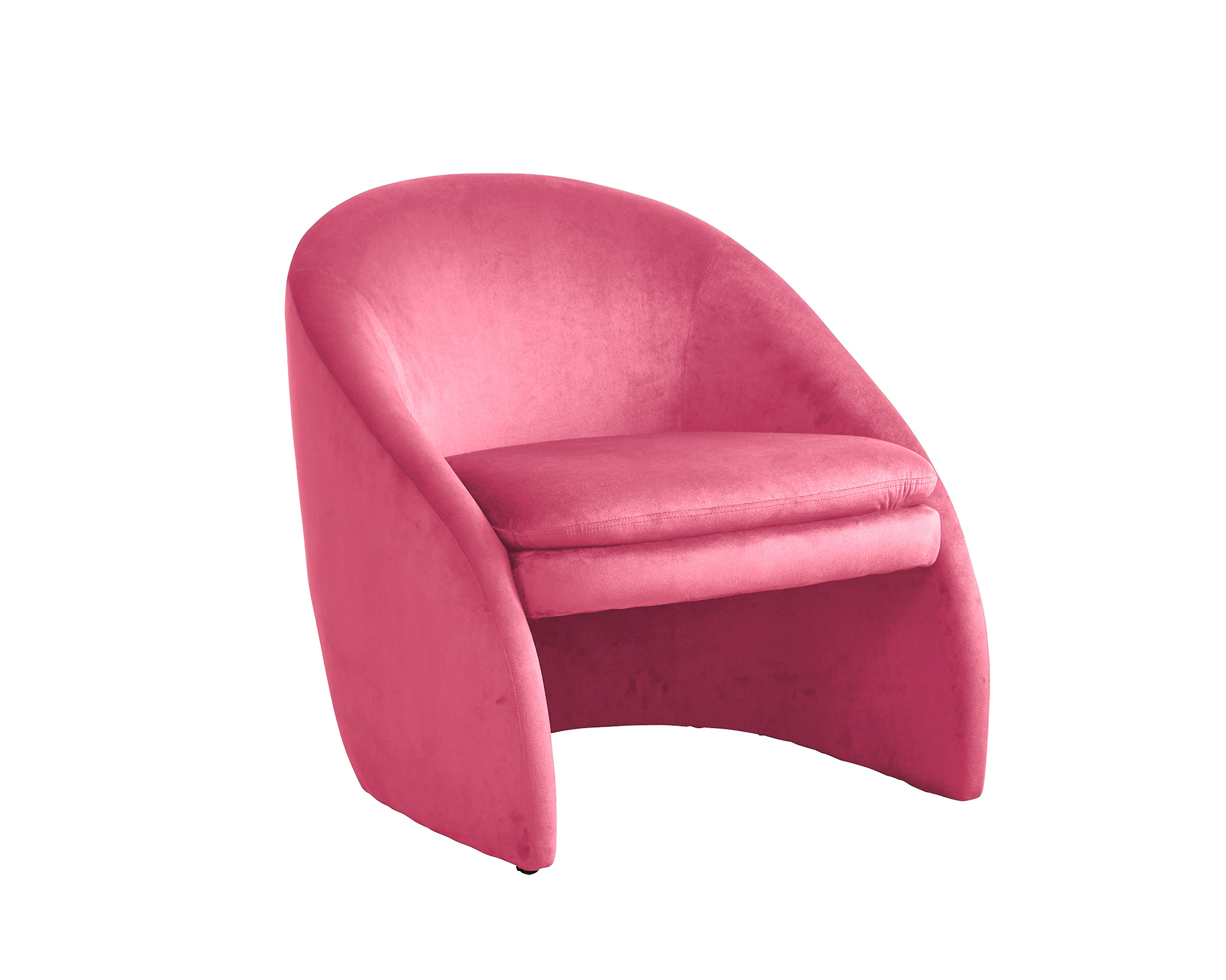 サンコウ 1人掛けソファ 椅子 チェア イス ベルベット ファブリック