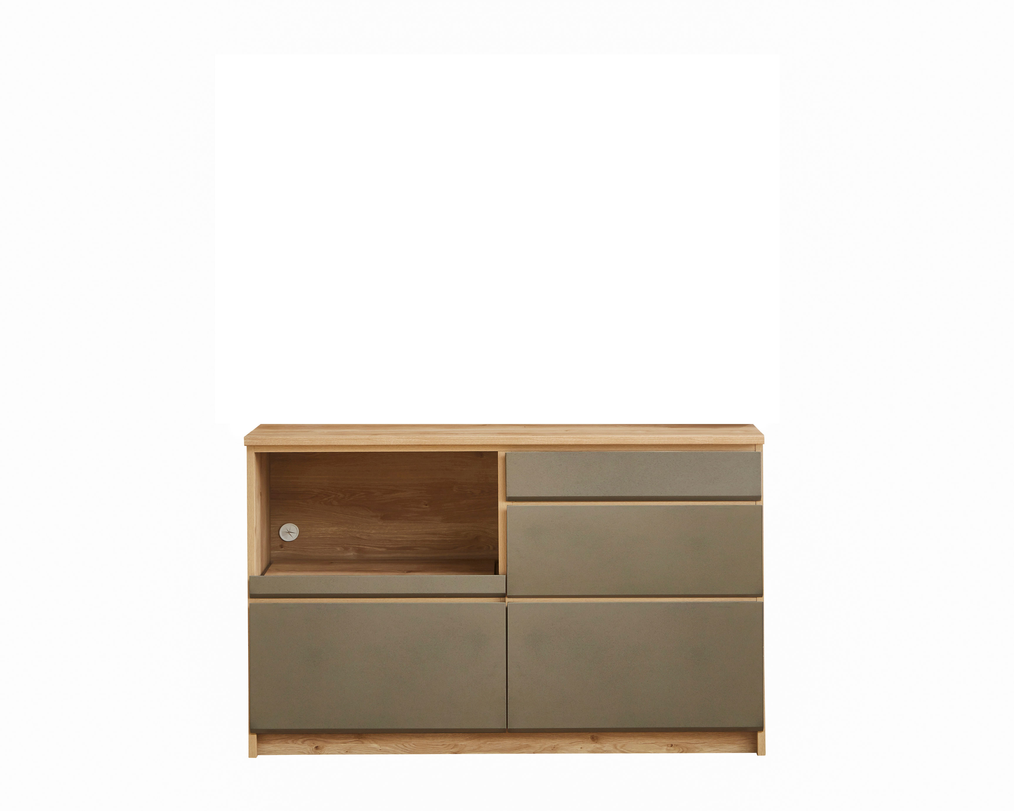 KAGUCOCO 食器棚 ロータイプ 完成品 おしゃれ キッチンカウンター