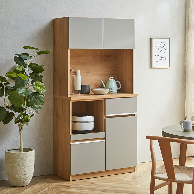 ホワイトレンジボード 引き出し付き コンセント付き(引き取りは4500円) 楽天市場】【25日限定☆5%OFFクーポン】 レンジ台 キャスター付き