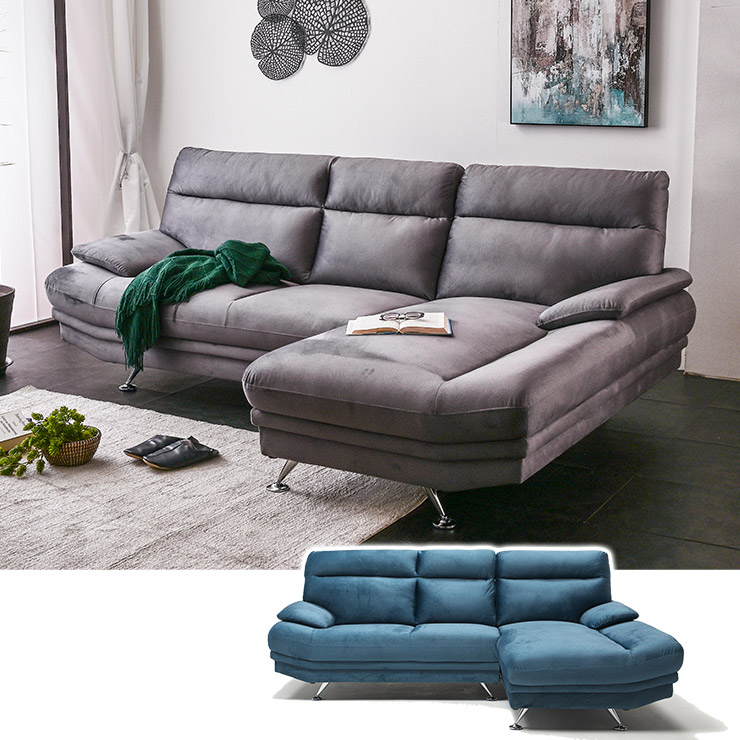 カウチソファー ソファ ソファー 撥水 3人掛け 三人掛け 左カウチ