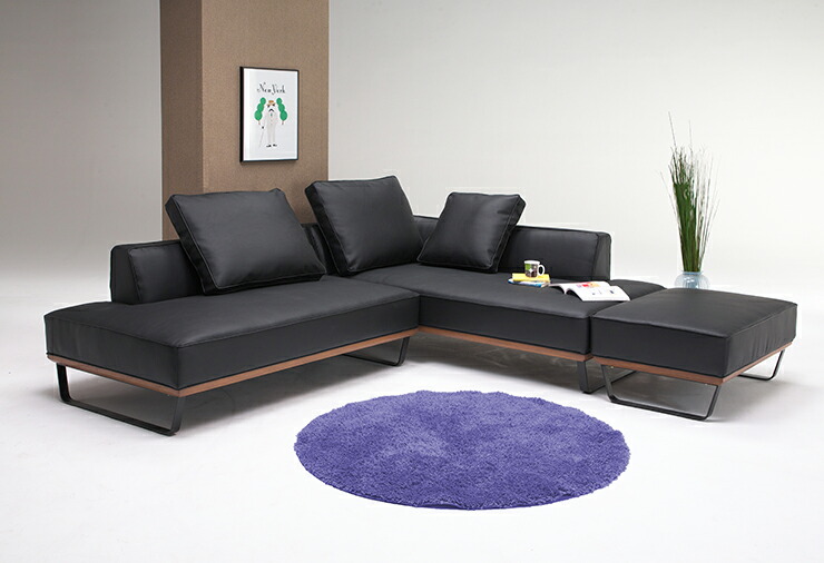 ソファとカウチ (black) CRASH GATE PLUTO COUCH SOFA / クラッシュゲート プルート カウチ